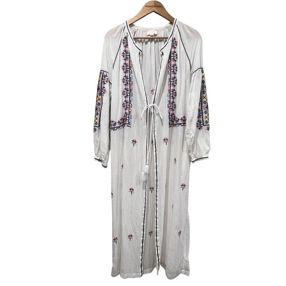 Gap Dreamwell Embroidered Duster Cover Up, XS/S - Picture 5 of 12